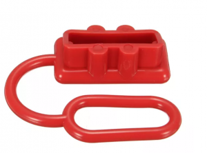 50A DC 12-24V Dust Cap Cover for Anderson Plug Cover Style Connectors Dust Cover Caps Red 1