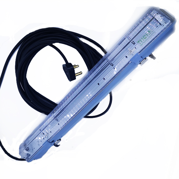 LED Light for Camping- tent, caravan with cable and clips for tent pole