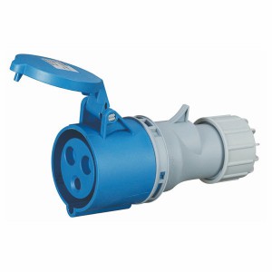 Female inline  coupler 16A 230V 2P+E IP44